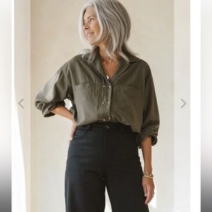 Harly Jae House Blouse, Olive